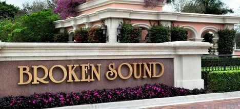 Entrance to Broken Sound Country Club