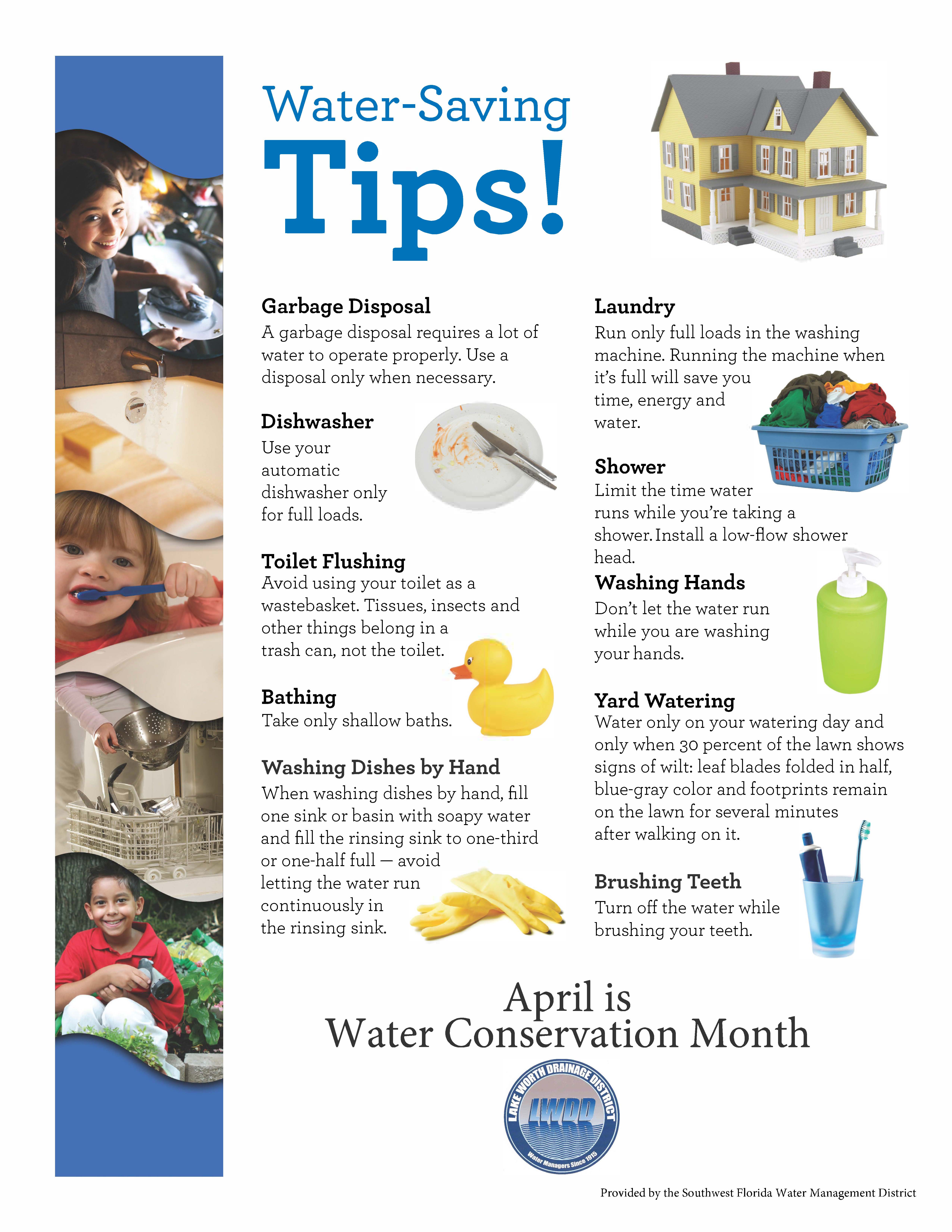 strategies to conserve water