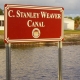 Sign at Weaver Canal