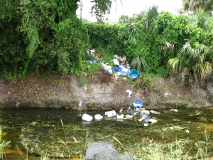 Trash Dump on canal